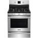 Frigidaire Professional FPBC2277RF 22.6 Cu. Ft. Counter-Depth Refrigerator, FPBM3077RF 30 in. Over-The-Range Microwave, FPGH3077RF 30 in. Freestanding Gas Range, FPID2497RF 47-Decibel Built-in Dishwasher in Stainless Steel Frigidaire Professional FPBC2277